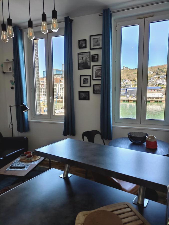 L' Albatros Vue Sur Le Port Leilighet Fécamp Eksteriør bilde