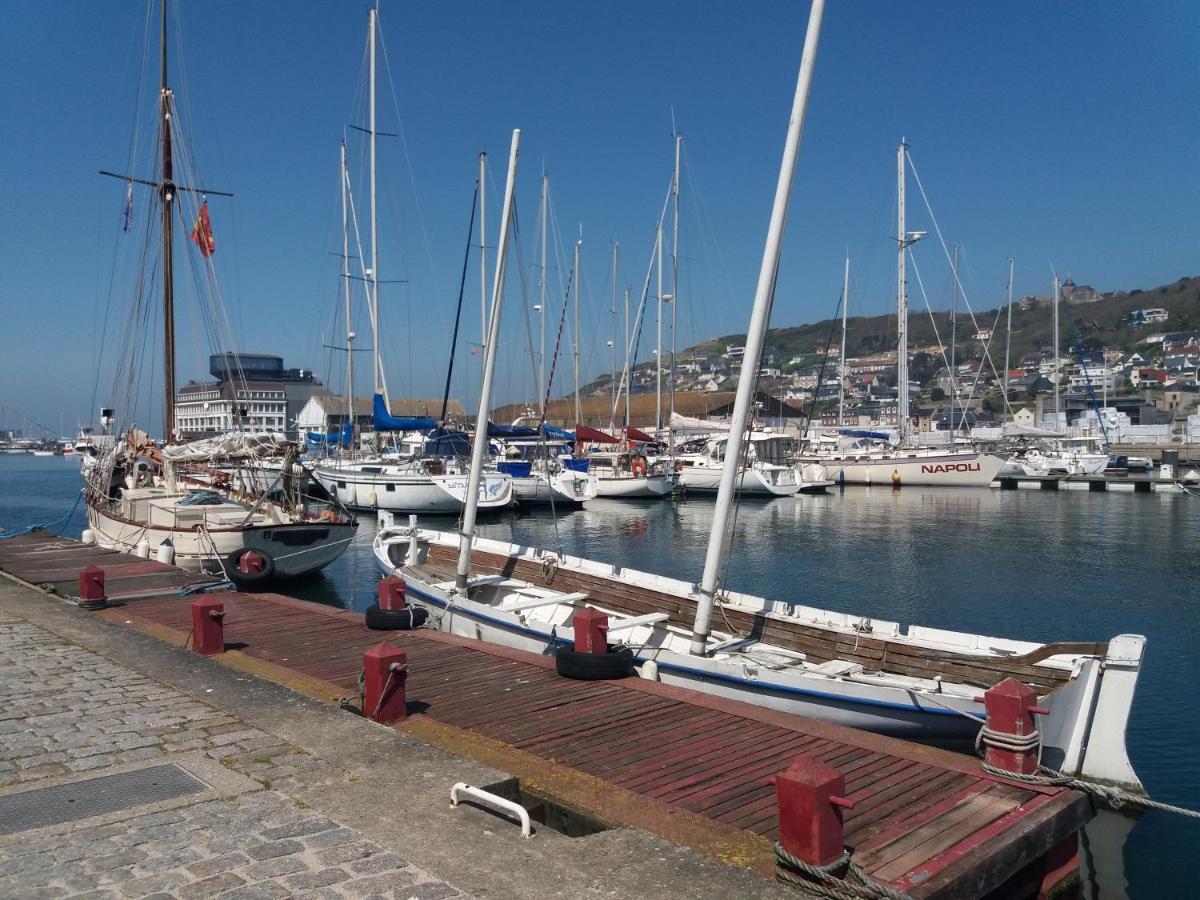 L' Albatros Vue Sur Le Port Leilighet Fécamp Eksteriør bilde